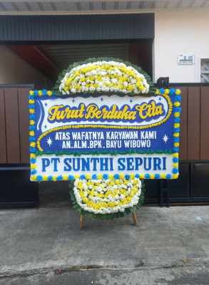 Papan Bunga Duka di Jambula